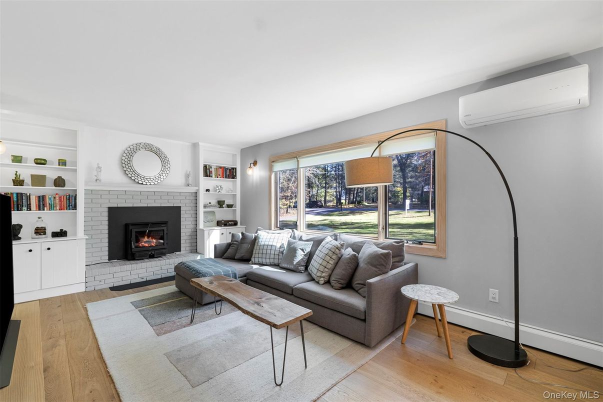 Fireplace, Interior, Living room, Wood Texture Flooring