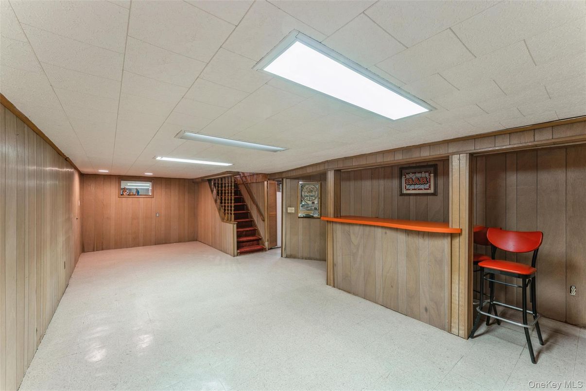 Interior, Recessed Lighting, Wooden Walls
