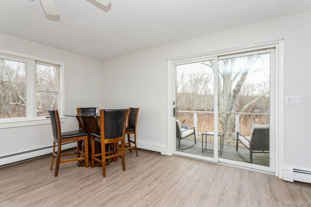 Dining room, Interior, Wood Texture Flooring