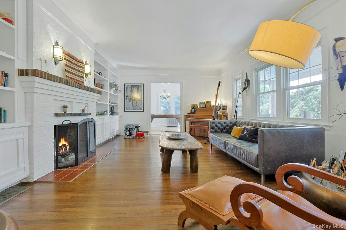 Fireplace, Interior, Living room, Wood Texture Flooring