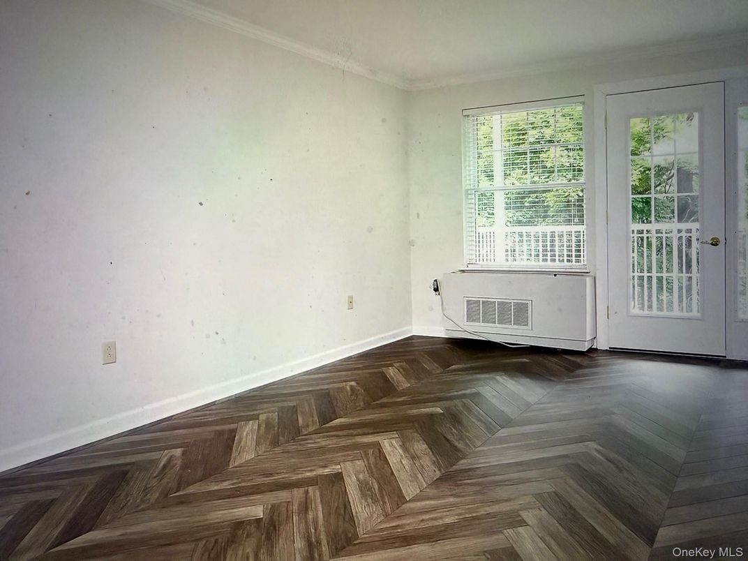 Empty room, Interior, Wood Texture Flooring