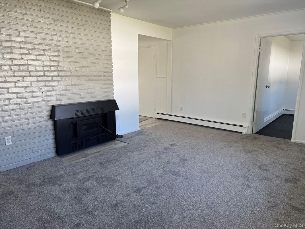 Empty room, Fireplace, Interior, Stone Walls