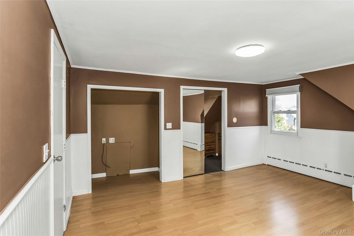 Empty room, Interior, Wood Texture Flooring
