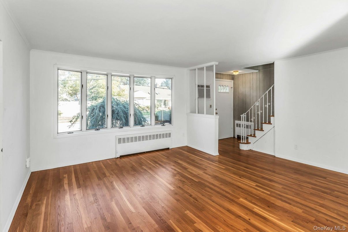 Empty room, Interior, Wood Texture Flooring