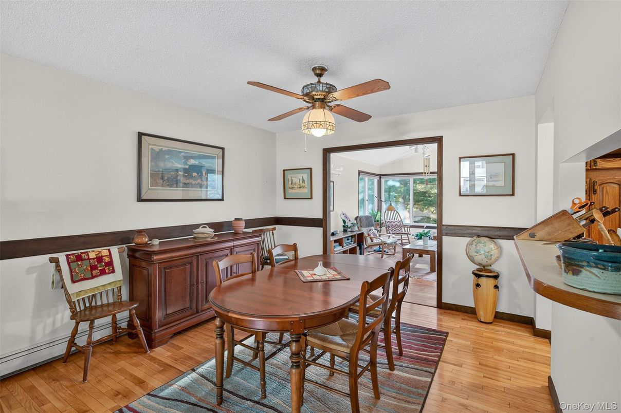 Dining room, Interior, Wood Texture Flooring