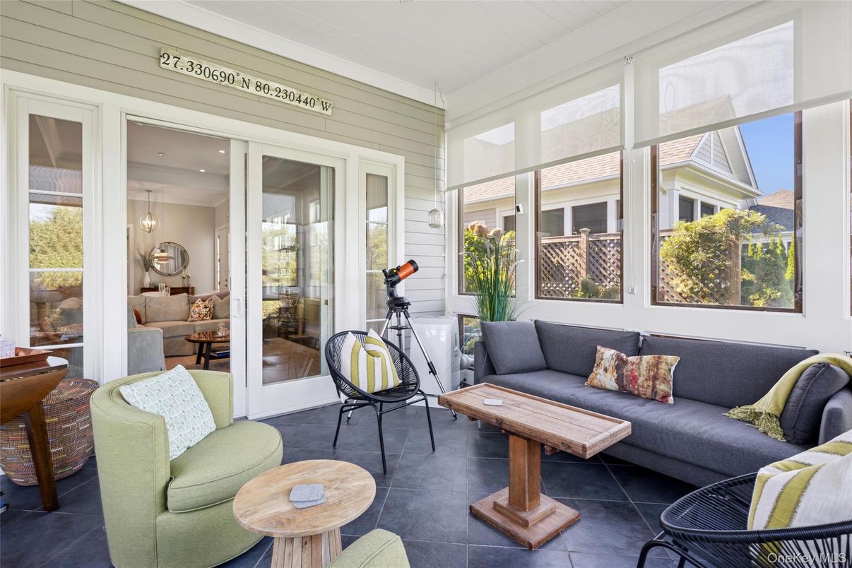 Interior, Living room, Pendant Lights, Sun Room