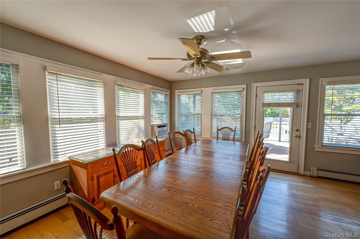 Dining room, Interior, Wood Texture Flooring