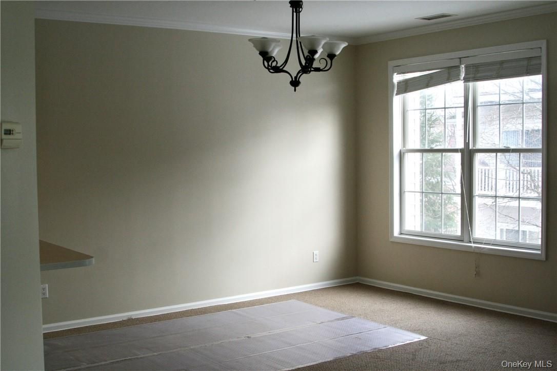 Chandelier, Empty room, Interior