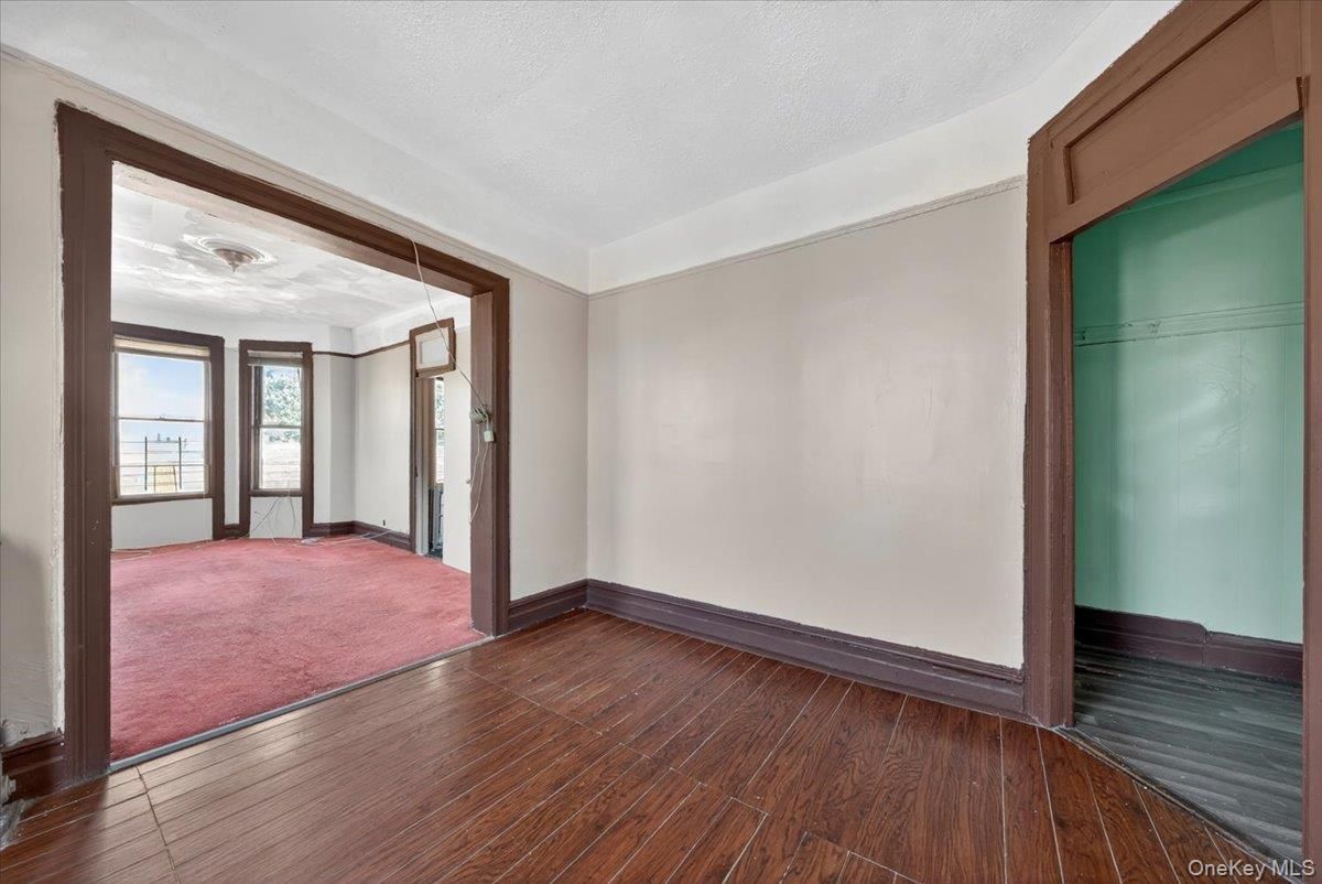 Empty room, Interior, Wood Texture Flooring