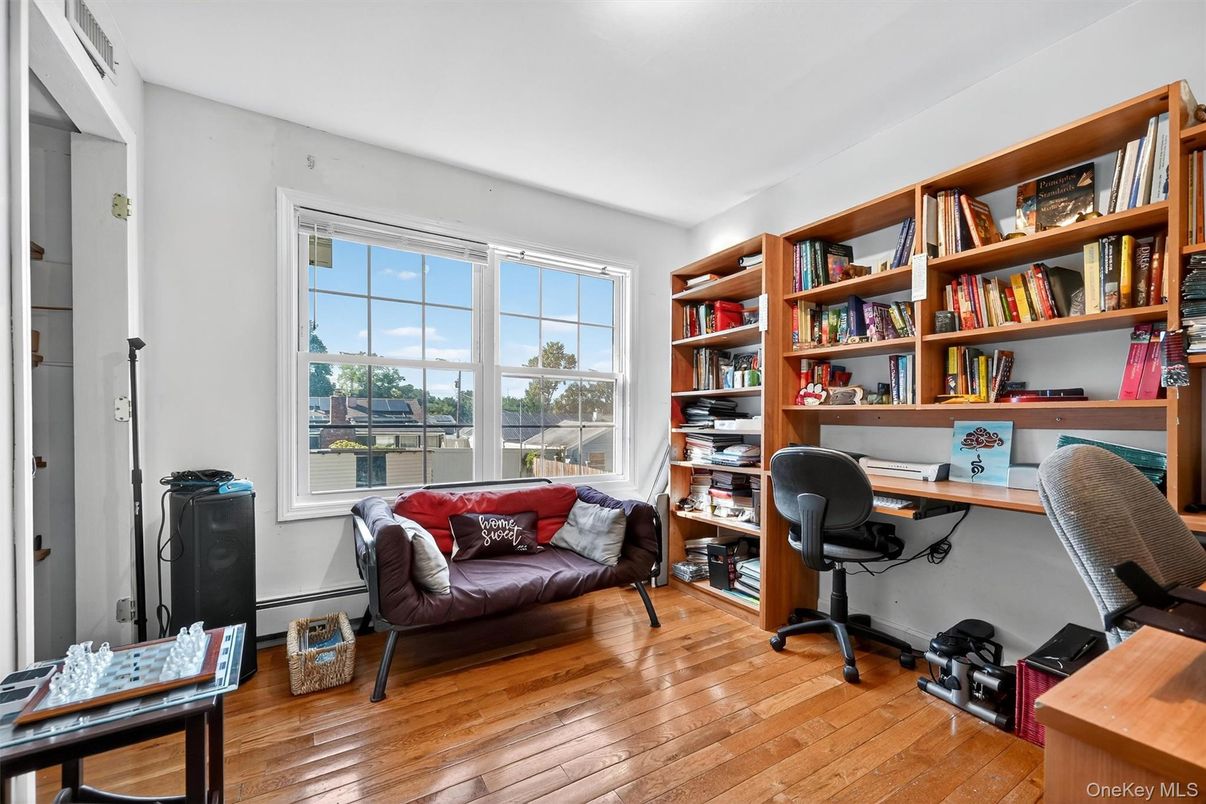 Home Office, Interior, Wood Texture Flooring