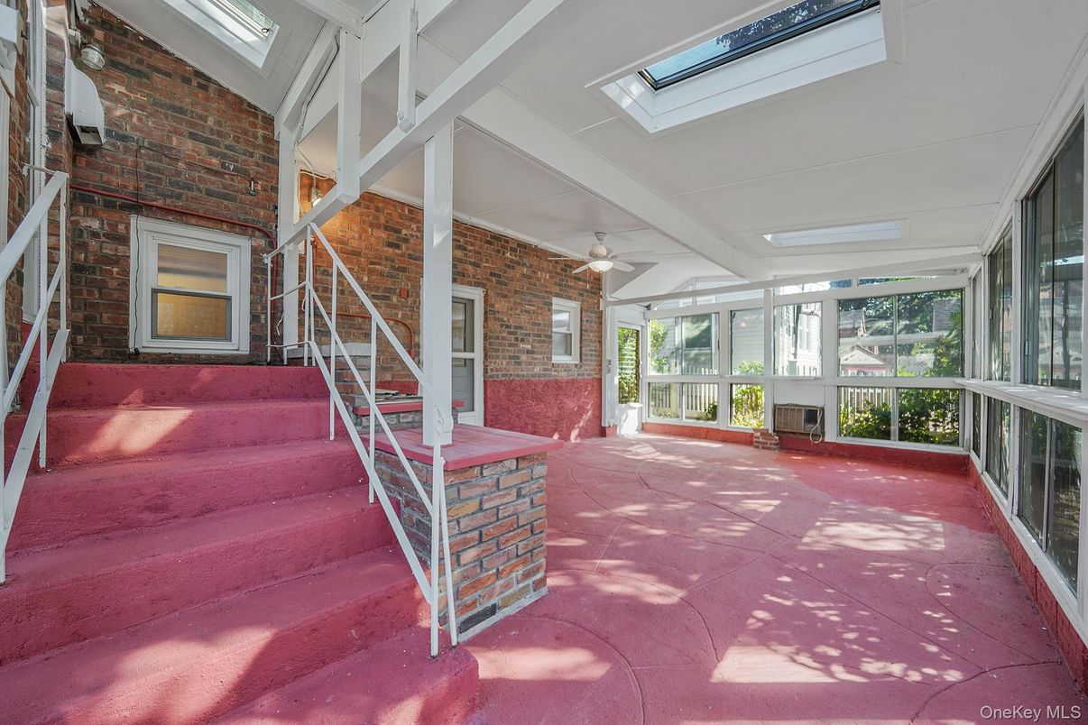 Interior, Stone Walls, Sun Room