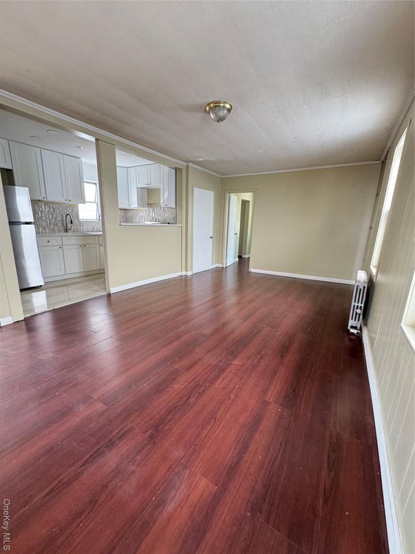 Empty room, Interior, Kitchen, Wood Texture Flooring