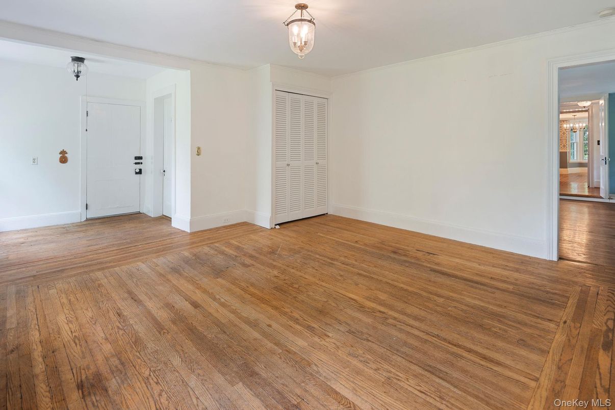 Empty room, Interior, Wood Texture Flooring