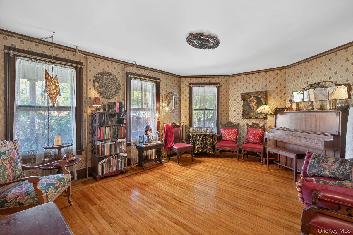 Interior, Living room, Piano, Wood Texture Flooring
