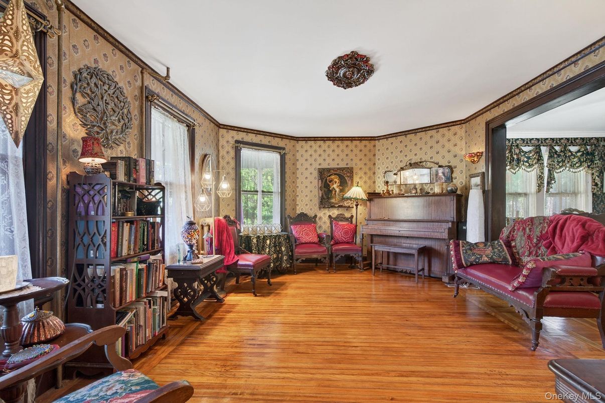 Interior, Piano, Wood Texture Flooring