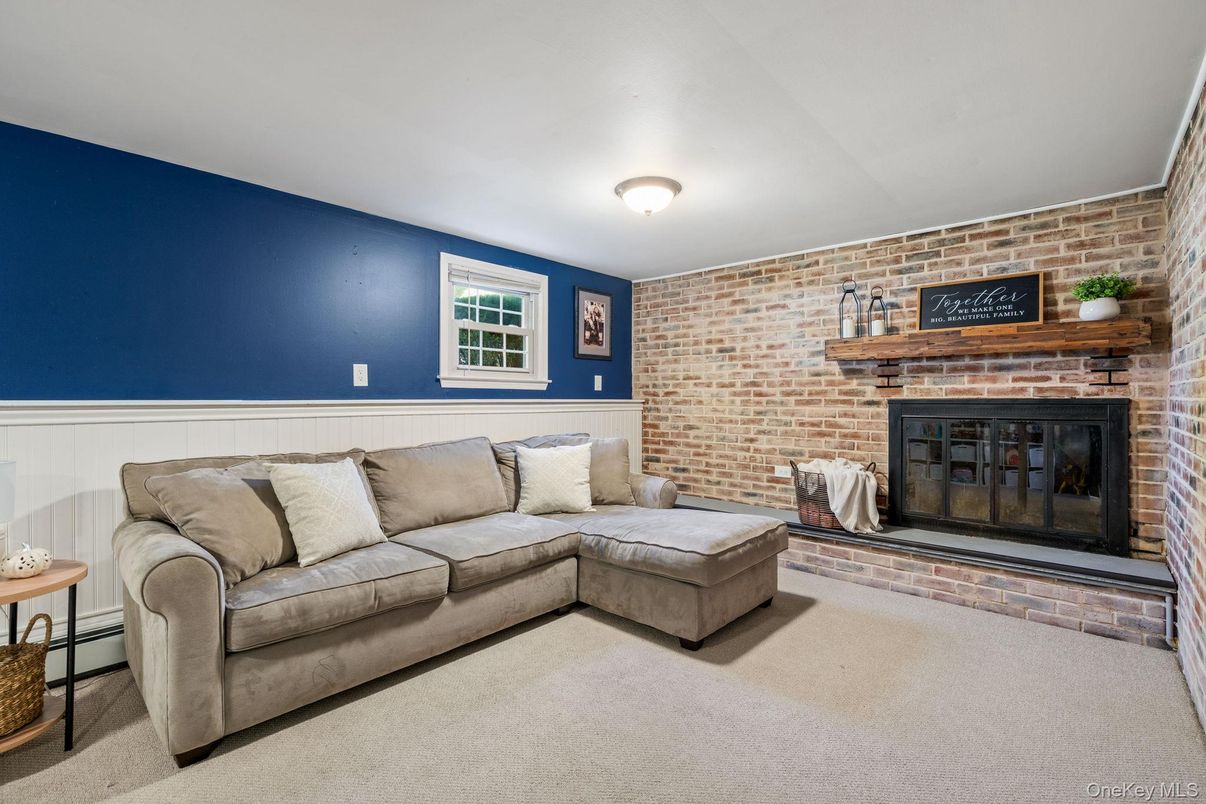 Fireplace, Interior, Living room, Stone Walls