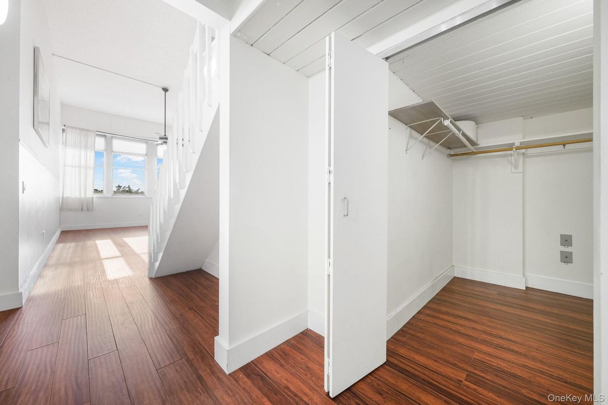 Interior, Walk-in Closets, Wood Texture Flooring