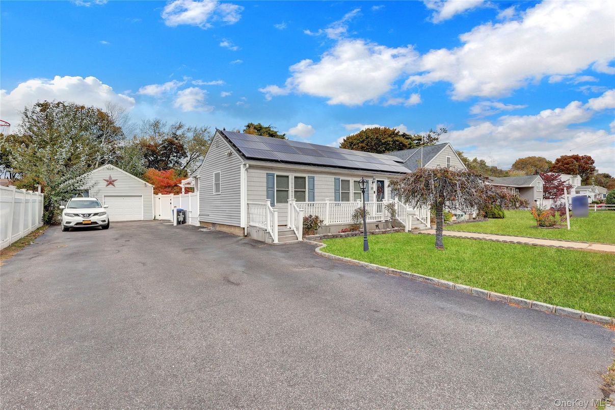 Backyard, Detached Garage, Exterior, Solar Panels