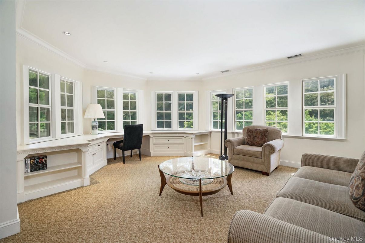 Home Office, Interior, Recessed Lighting