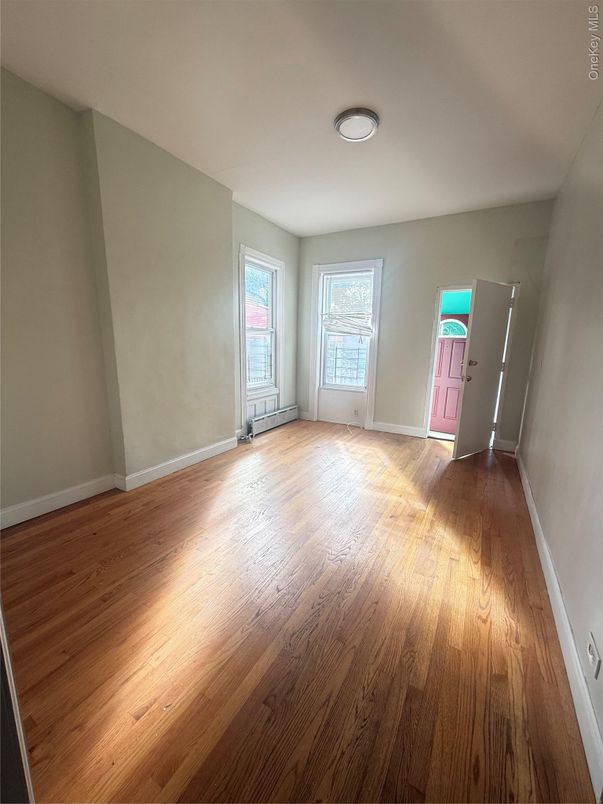 Empty room, Interior, Wood Texture Flooring