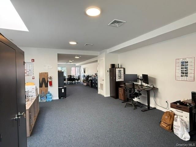 Home Office, Interior, Recessed Lighting