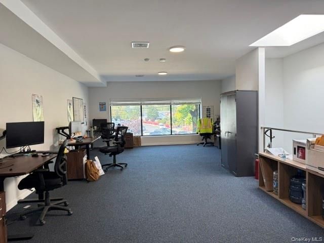 Home Office, Interior, Recessed Lighting