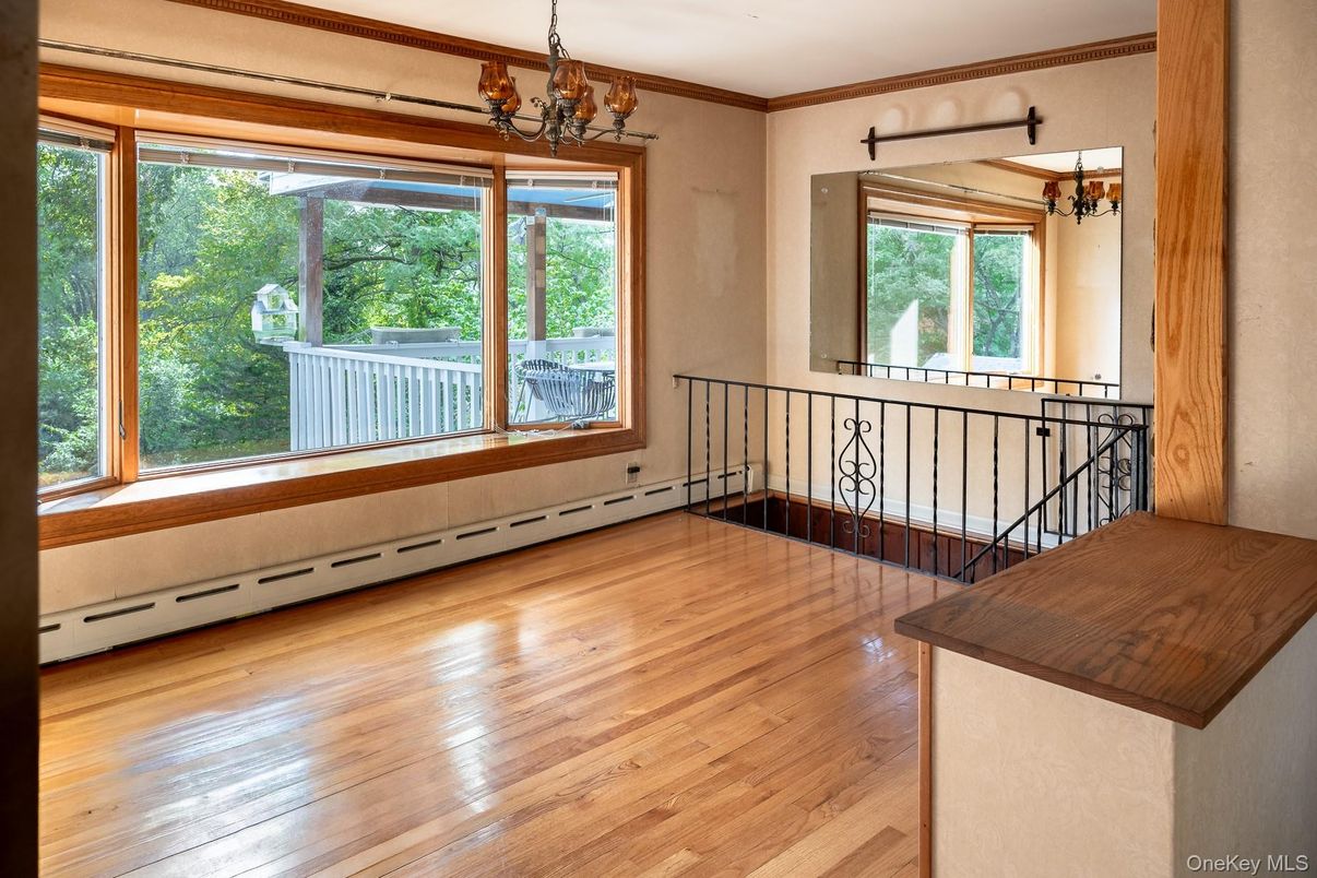 Chandelier, Interior, Wood Texture Flooring