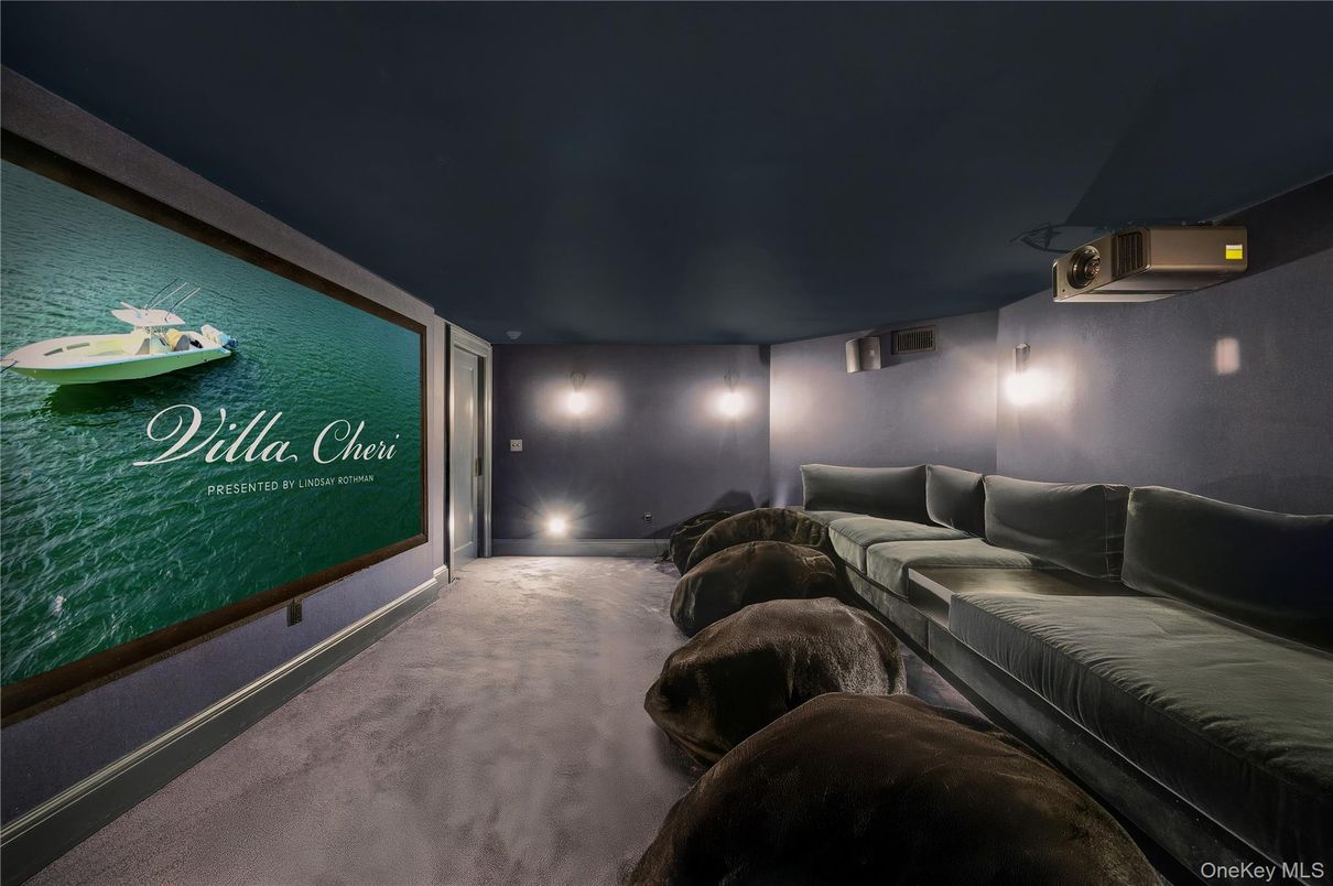 Interior, Projection Screen, Theatre Room