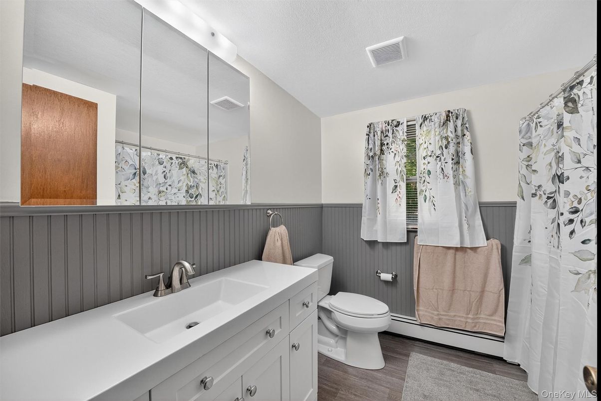 Bathroom, Interior, Wood Texture Flooring