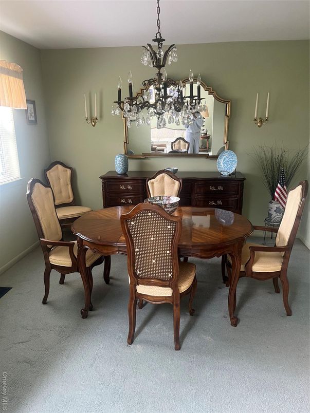 Chandelier, Dining room, Interior