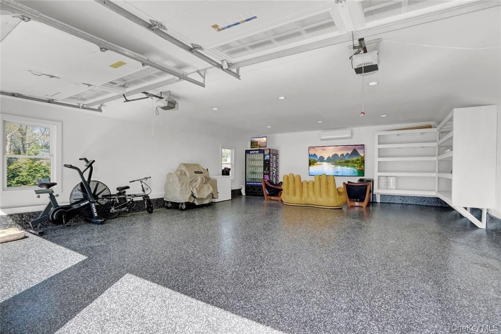 Garage, Interior, Recessed Lighting