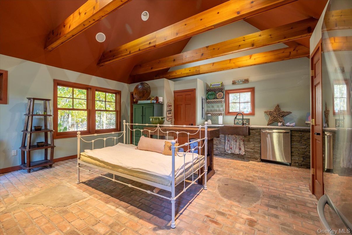 Interior, Wooden Beams
