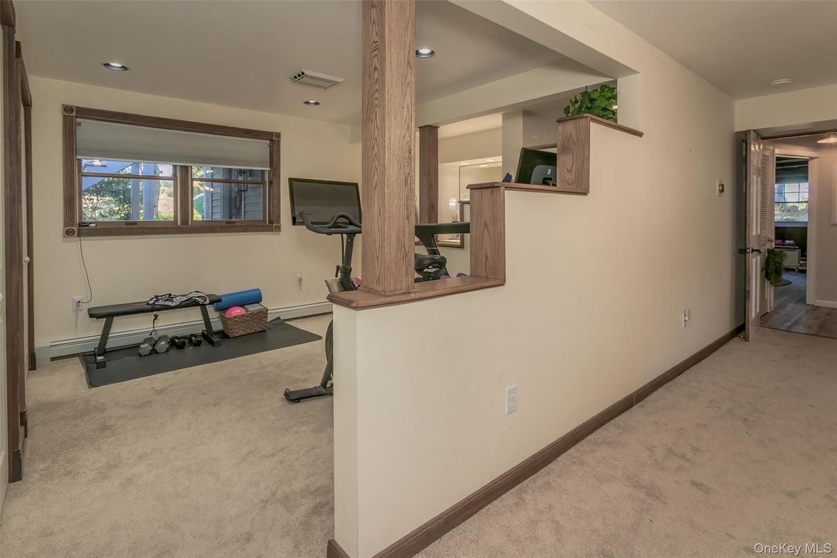 Fitness Equipment, Interior, Recessed Lighting
