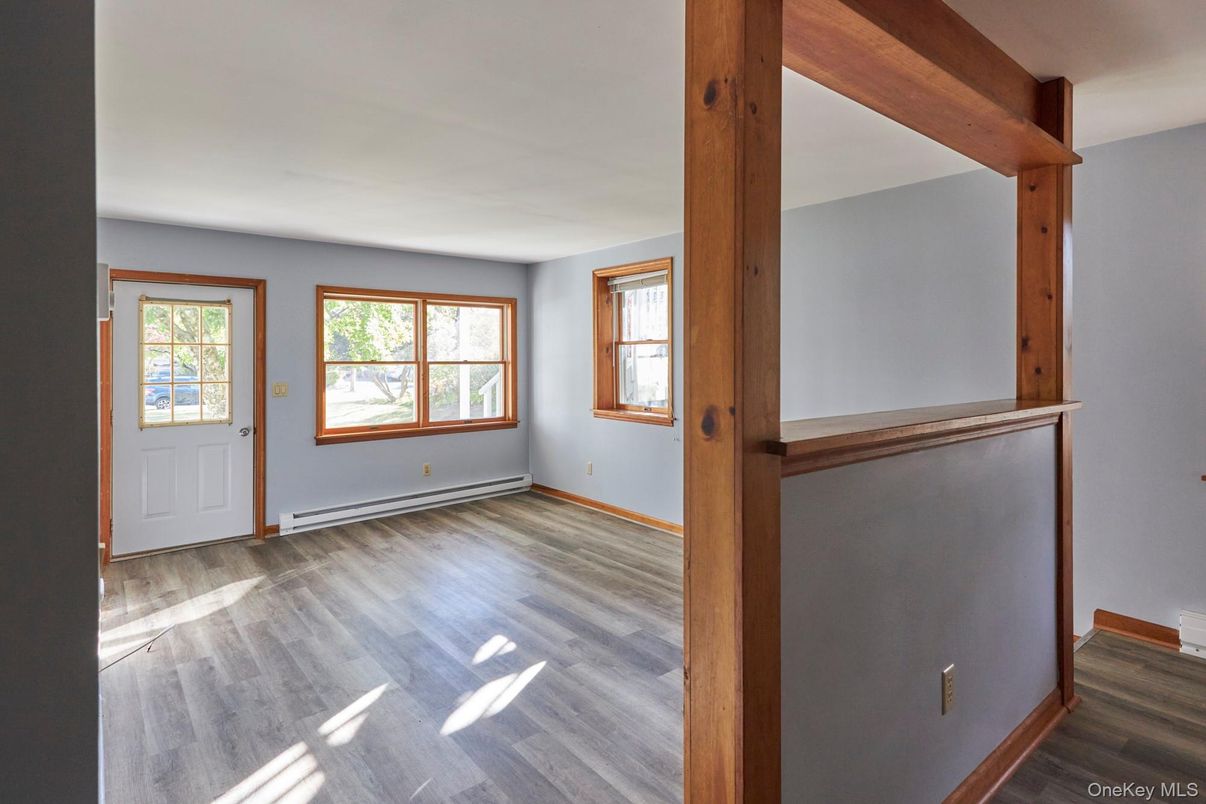 Empty room, Interior, Wood Texture Flooring
