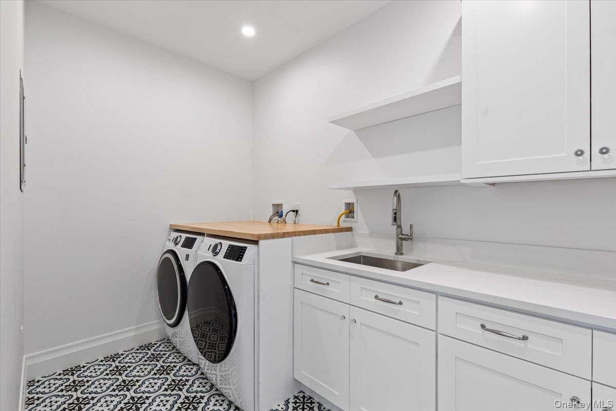 Interior, Recessed Lighting, Washer
