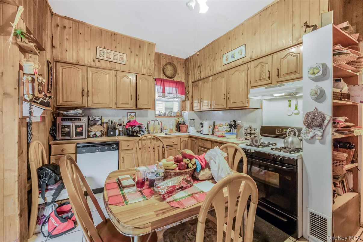 Dining room, Interior, Kitchen, Wooden Walls