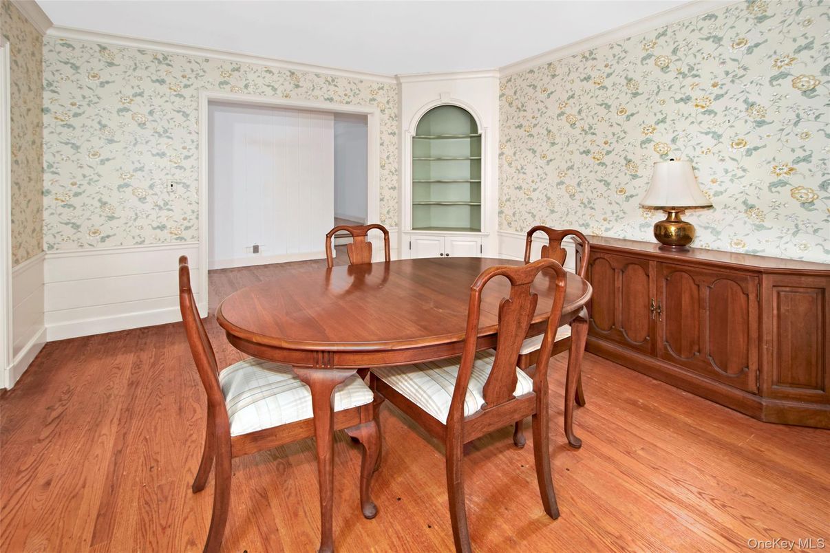 Dining room, Interior, Wood Texture Flooring