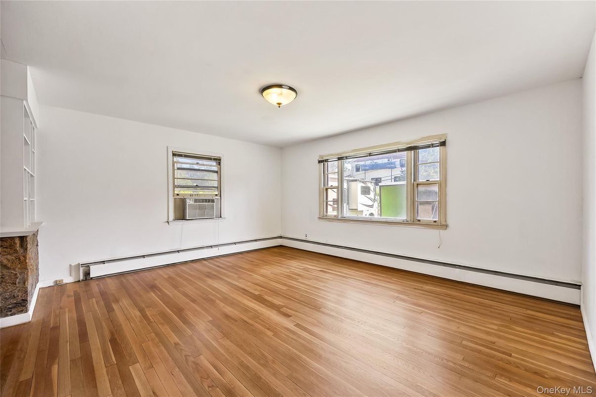 Empty room, Interior, Wood Texture Flooring