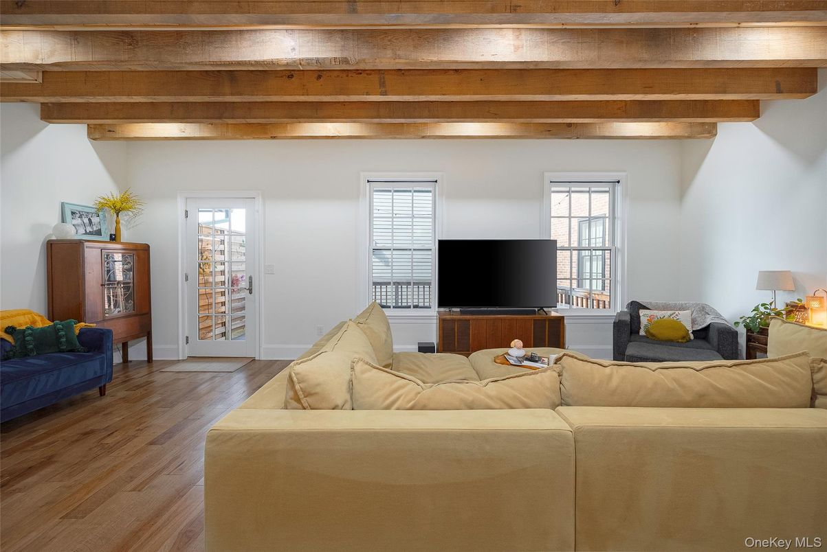 Interior, Living room, Wooden Beams, Wood Texture Flooring
