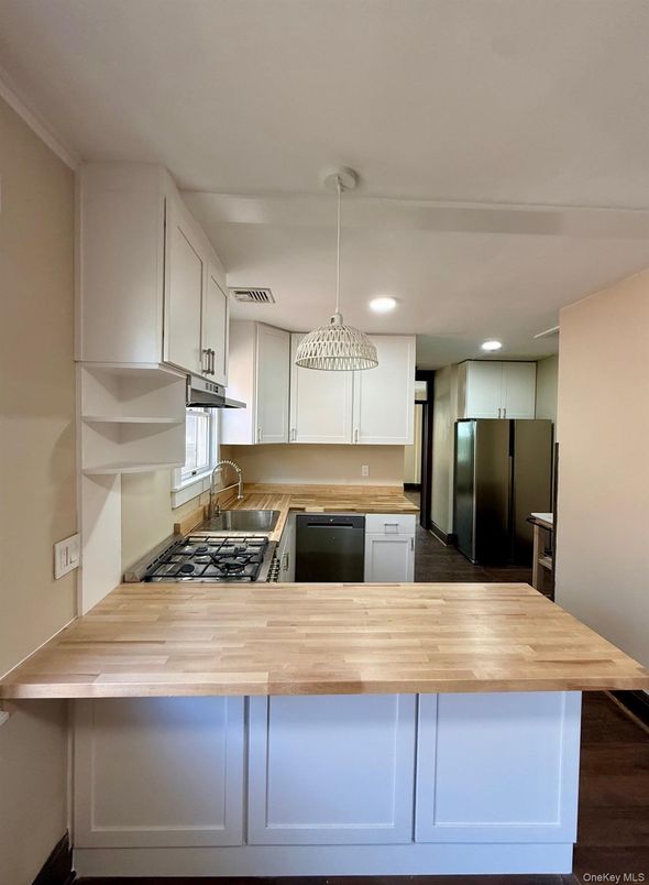 Interior, Kitchen, Pendant Lights, Recessed Lighting