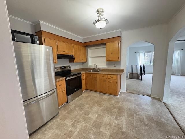 Interior, Kitchen, Stainless Steel Appliances