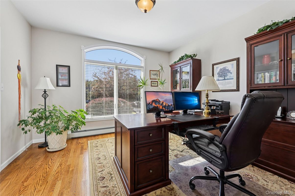 Home Office, Interior, Wood Texture Flooring