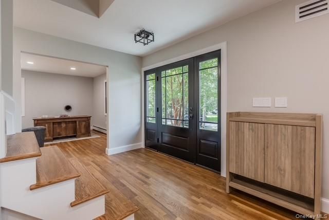 Interior, Recessed Lighting, Wood Texture Flooring