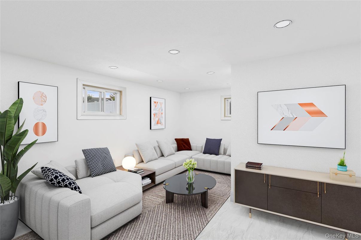 Interior, Living room, Marble, Recessed Lighting