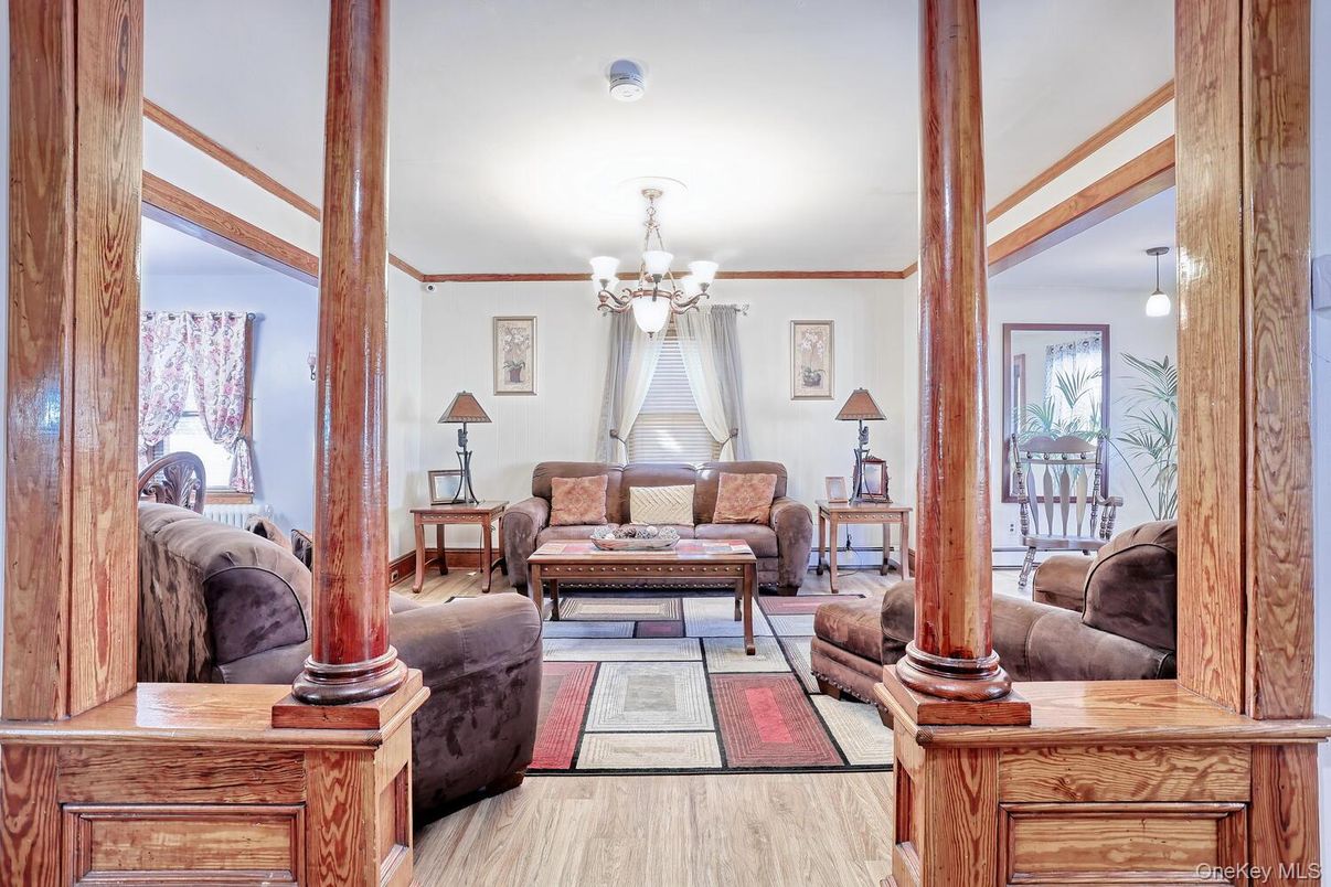 Chandelier, Interior, Living room, Wood Texture Flooring