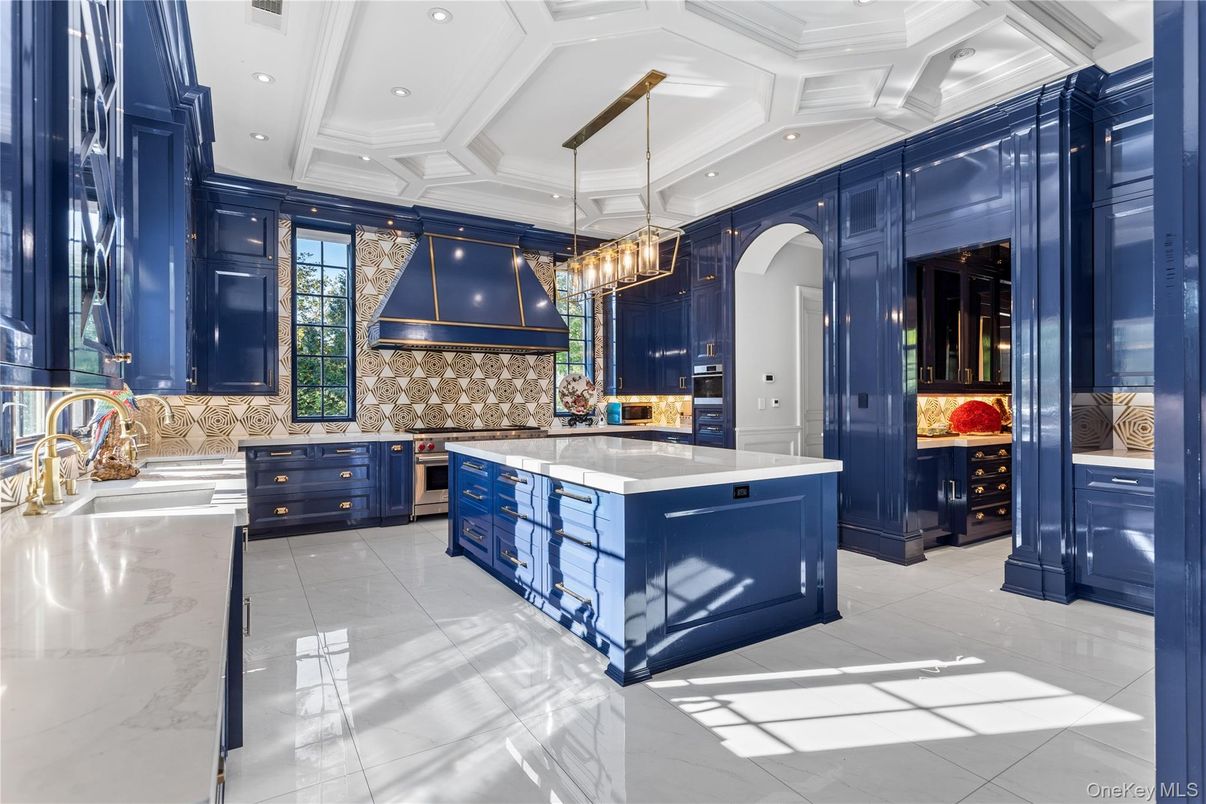 Chandelier, Interior, Kitchen, Pendant Lights, Recessed Lighting