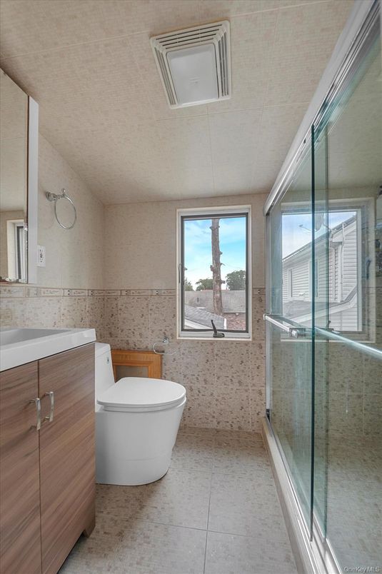 Bathroom, Free Standing Baths, Glass Shower, Interior