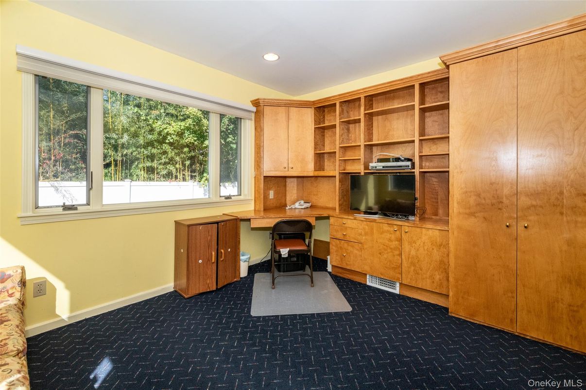 Home Office, Interior, Recessed Lighting