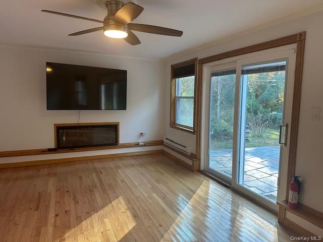 Empty room, Fireplace, Interior, Wood Texture Flooring