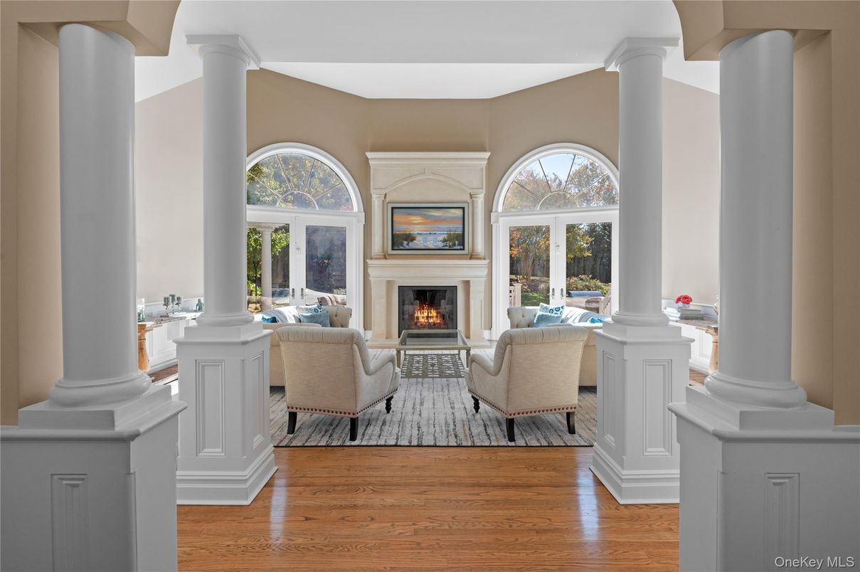 Fireplace, Interior, Living room, Wood Texture Flooring